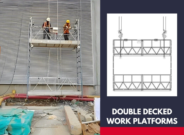 Double decked work platforms
