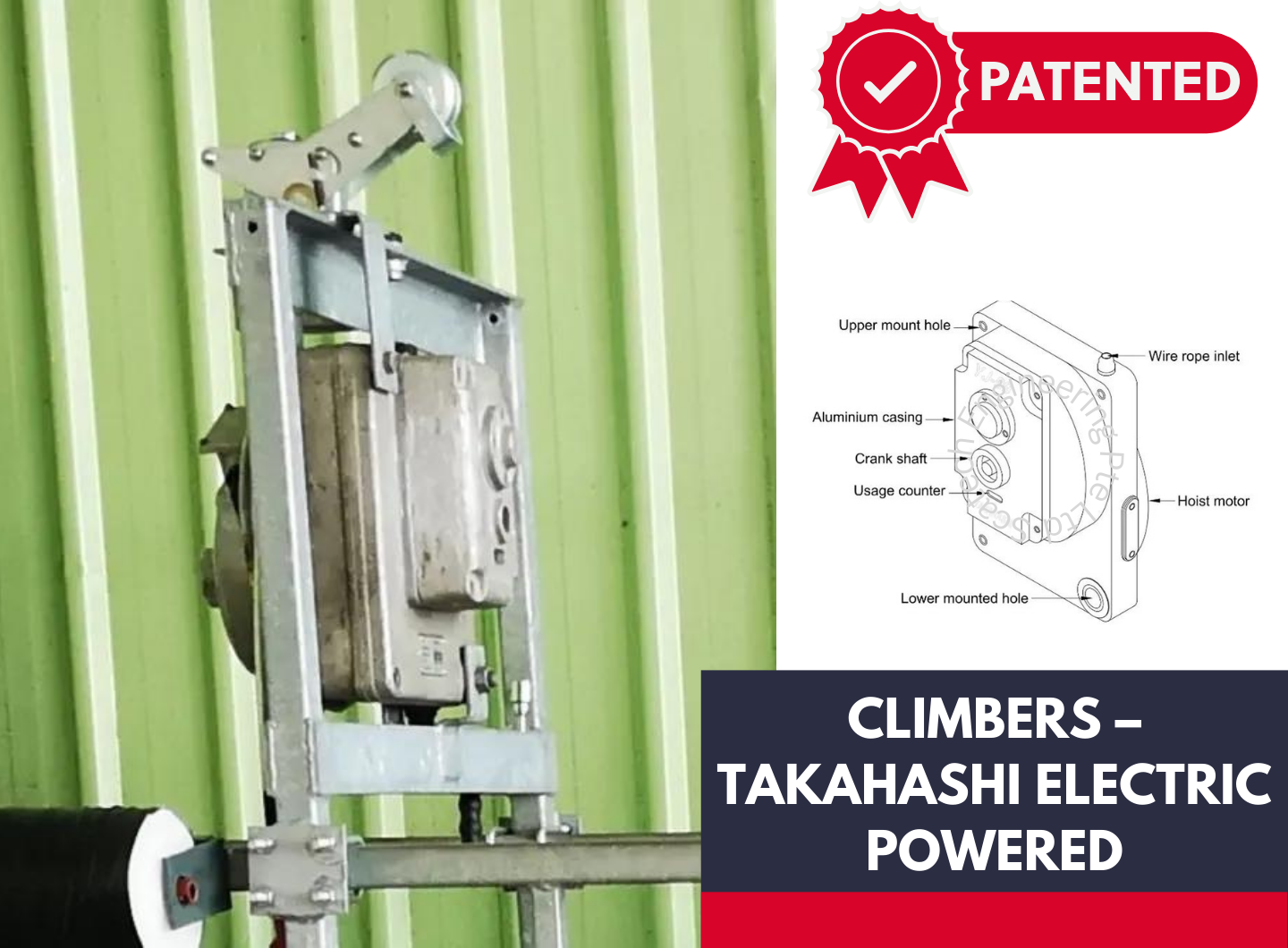 TAKAHASHI Electric Powered Climber